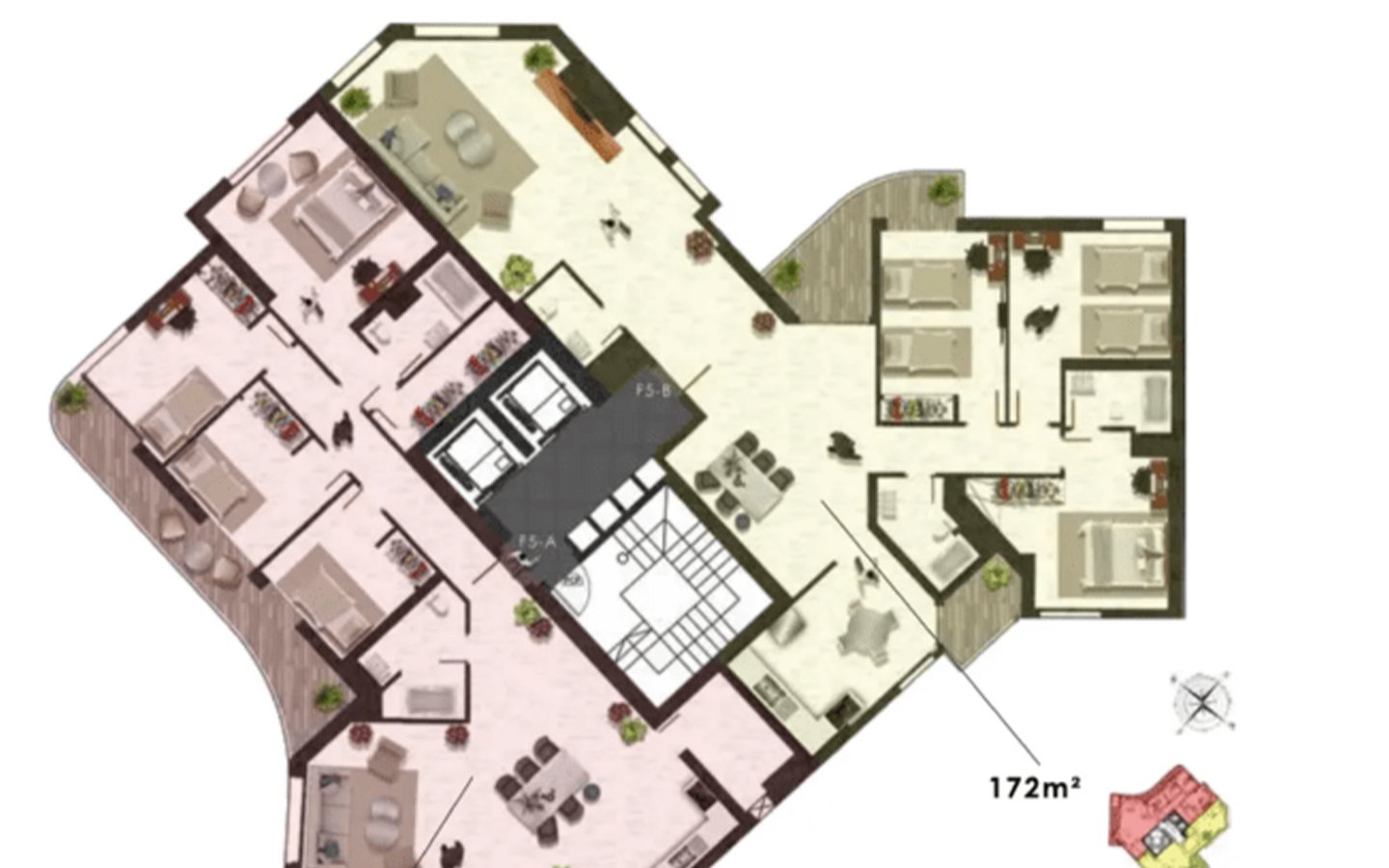 Appartement T3 à vendre à Canastel, Oran avec jardin