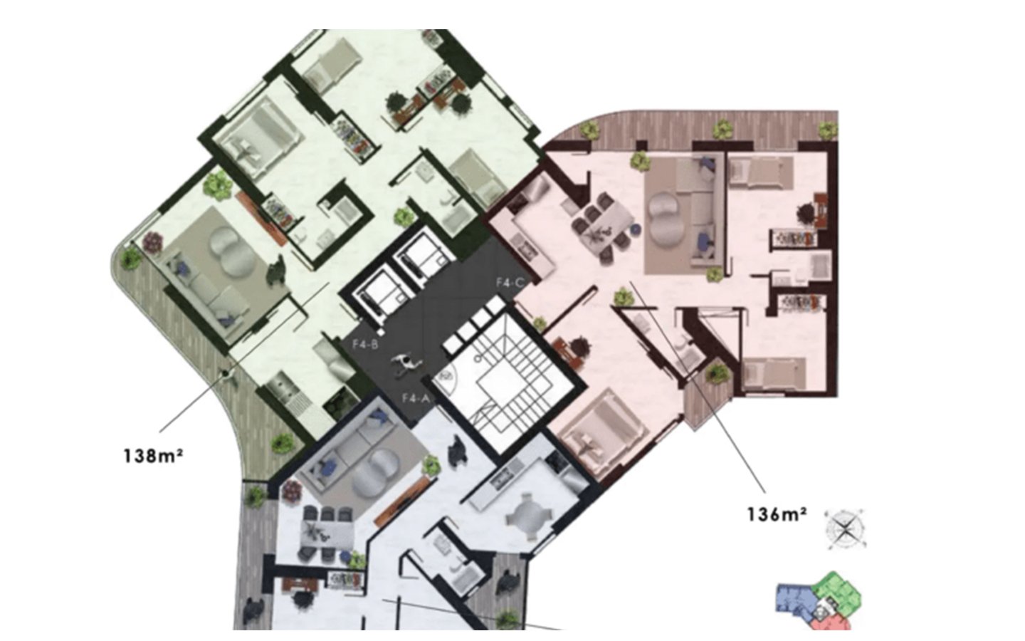Appartement T3 à vendre à Canastel, Oran avec jardin