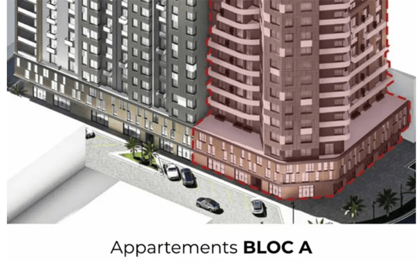 Appartement T4 à vendre - Canastel - Oran avec jardin