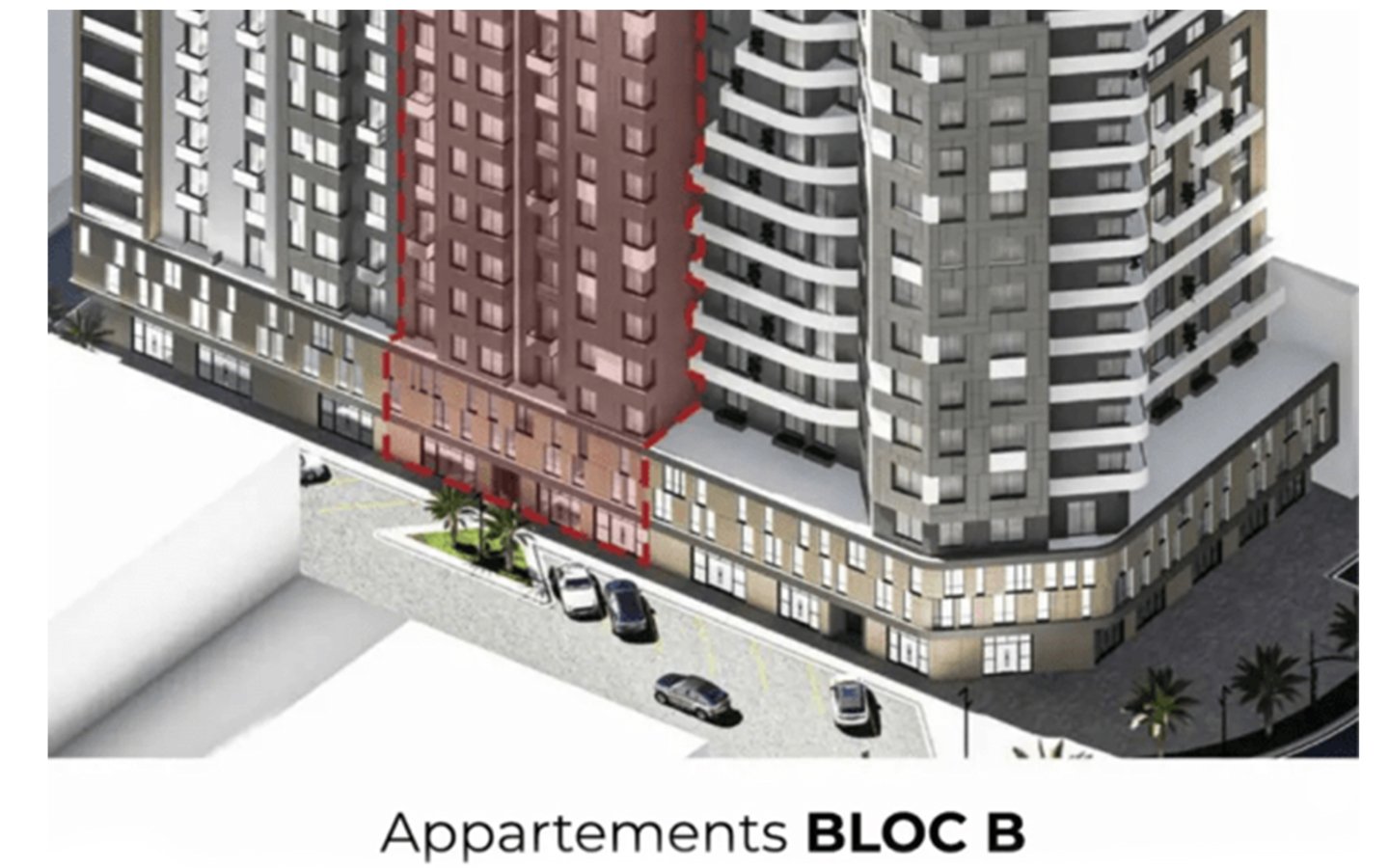 Appartement T4 à vendre - Canastel - Oran avec jardin