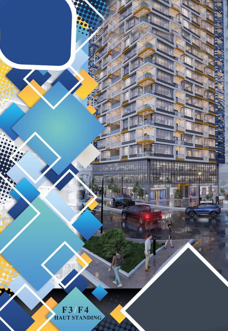 Appartement F4 à vendre -Palais D'Or -ORAN avec vue panoramique