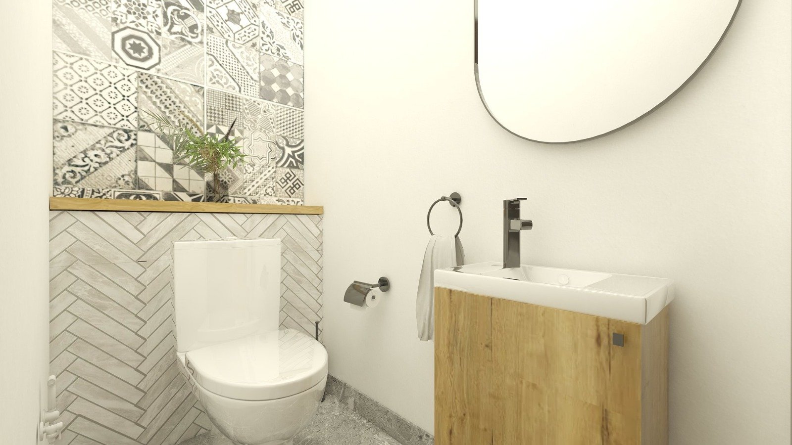 Appartement F3 111.4- à vendre - Les Amandiers - ORAN avec suite parentale