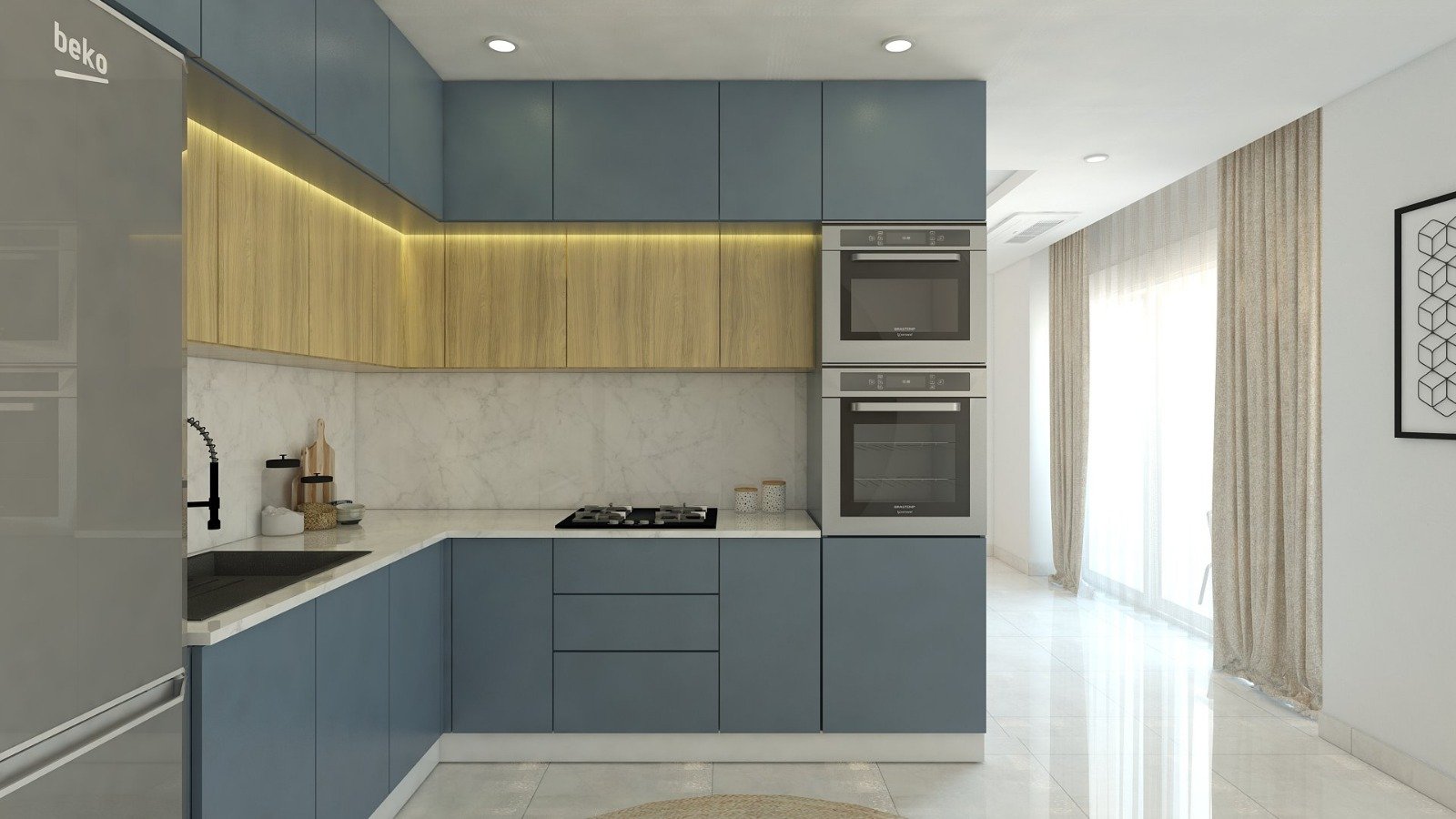 Appartement F3 111.4- à vendre - Les Amandiers - ORAN avec suite parentale