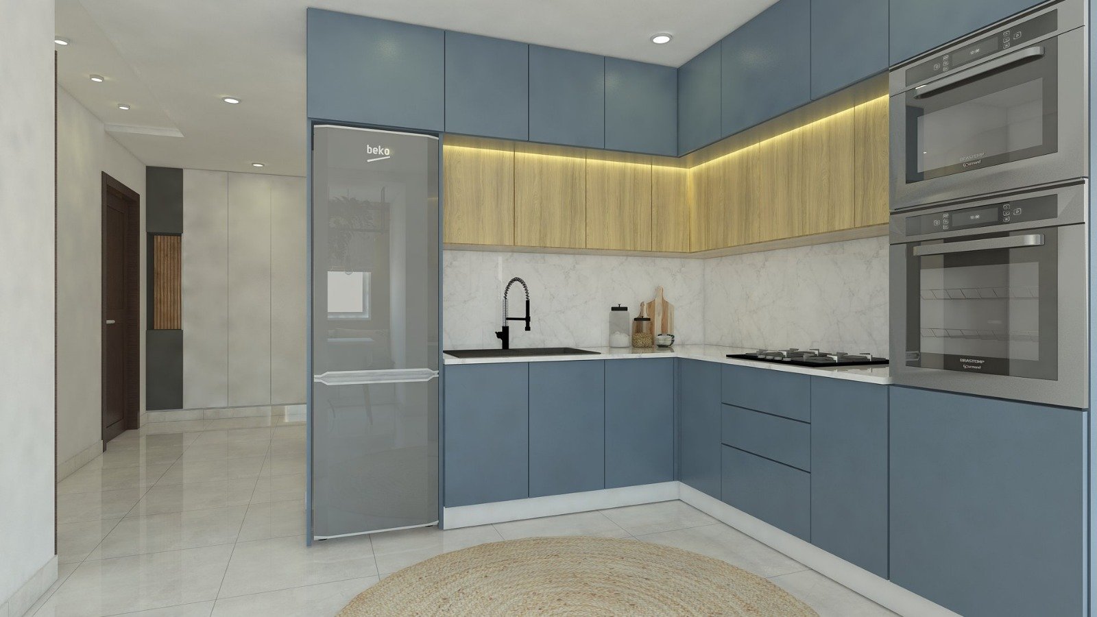 Appartement F3 111.4- à vendre - Les Amandiers - ORAN avec suite parentale