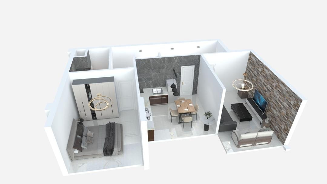 Appartement F2 à vendre - Zahana - Mascara avec vue sur mer