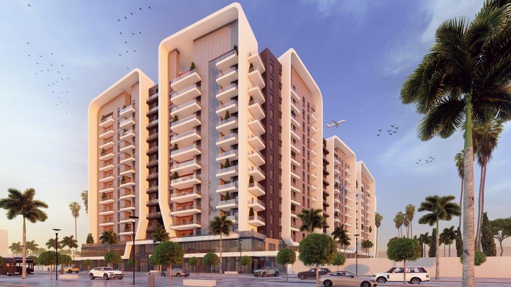 Appartement T4 à vendre -Belgaid-Oran avec jardin