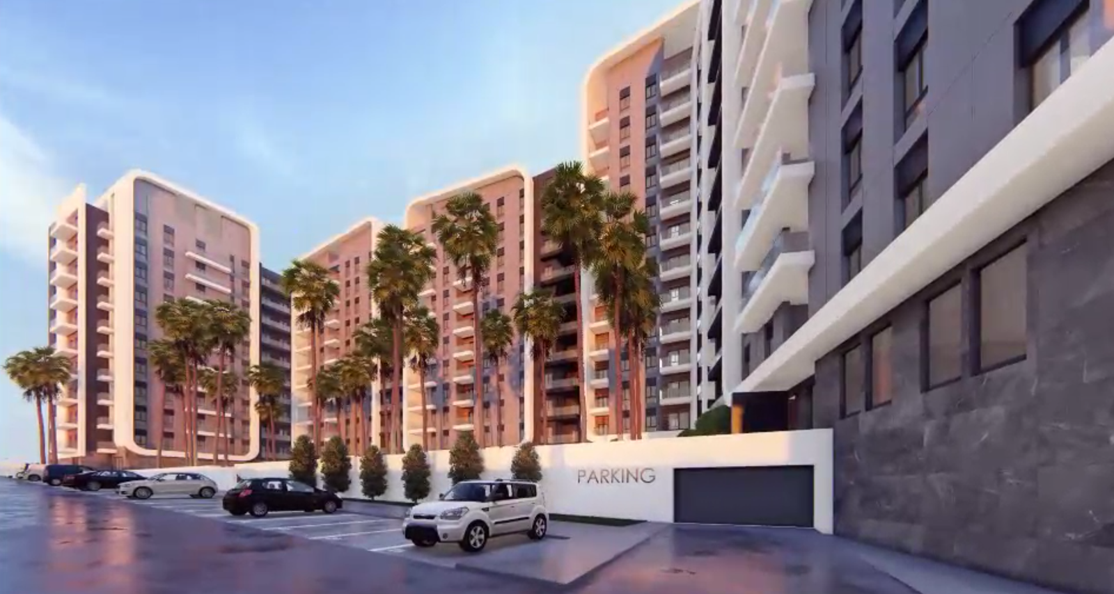 Appartement T4 à vendre -Belgaid-Oran avec jardin