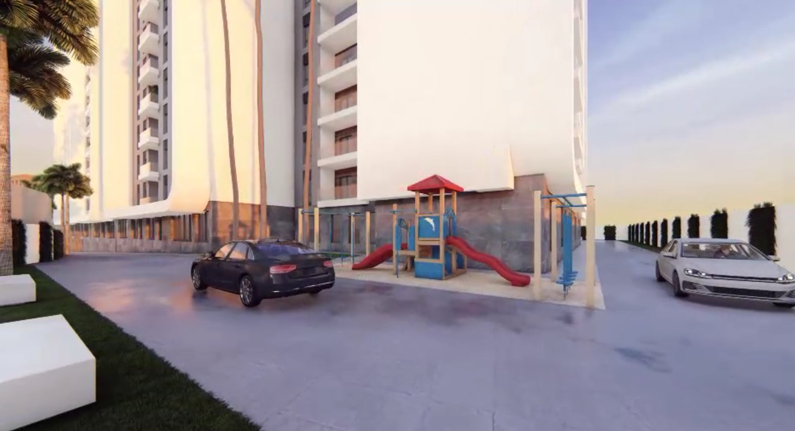 Appartement T3 à vendre - Belgaid-Oran avec jardin