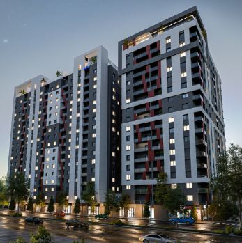 Appartement F4 à vendre - Boulverd Des Lions - Oran avec vue sur mer