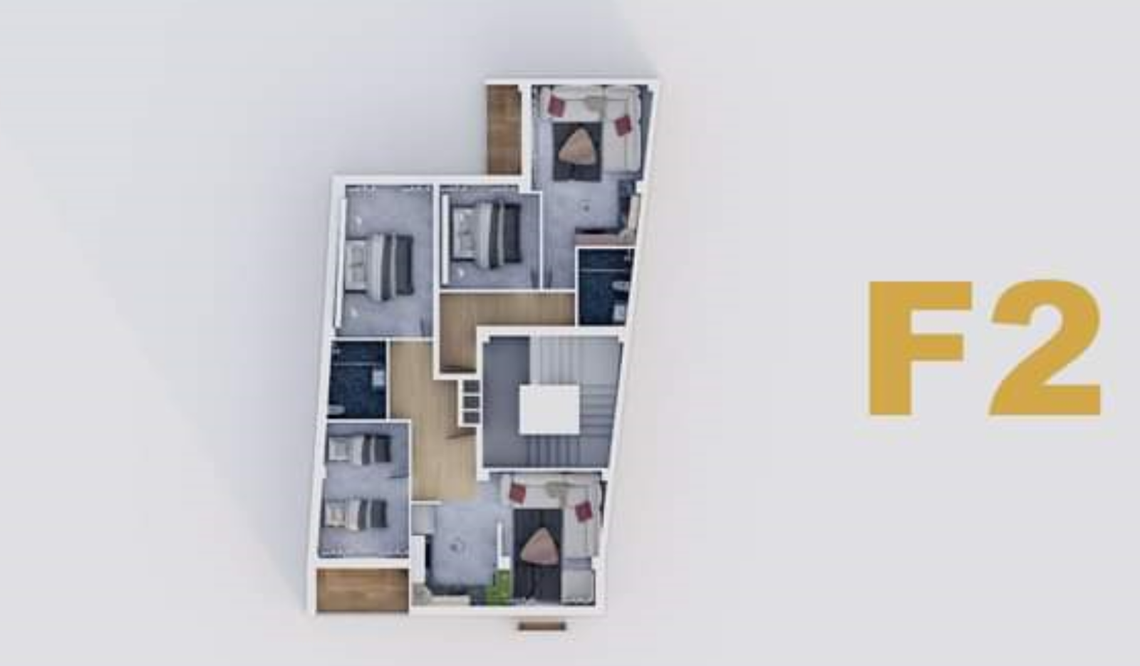 Appartement T2 à vendre -Millenium-Oran avec vue panoramique