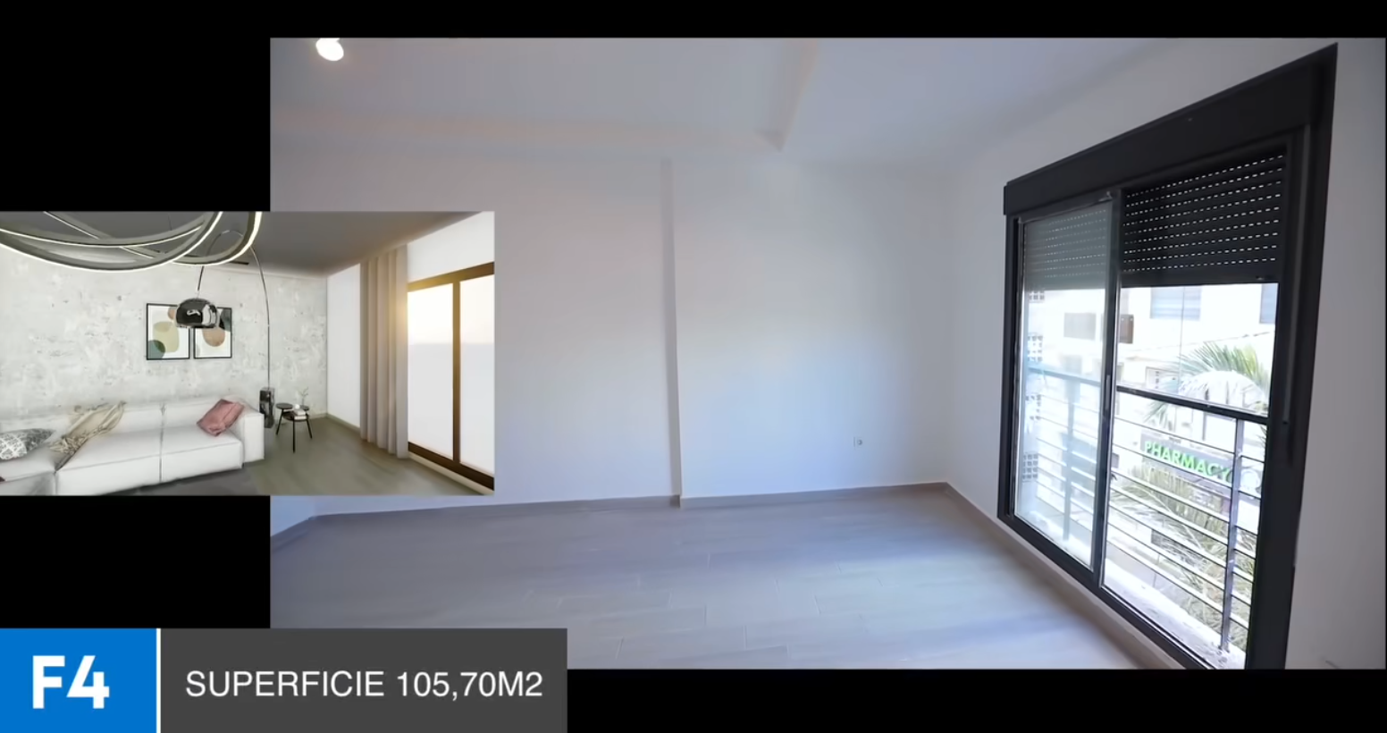 Appartement F4 à vendre - Gambetta - Oran