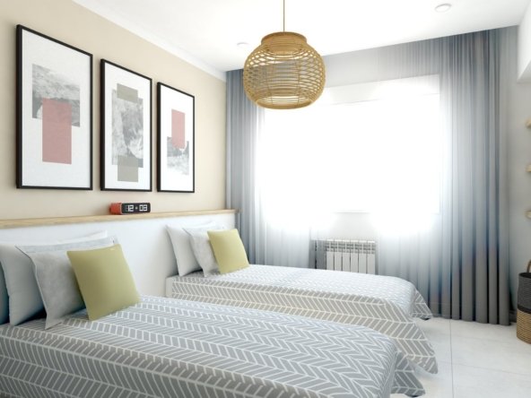 Appartement F3 à vendre - Les Amandiers - ORAN avec suite parentale