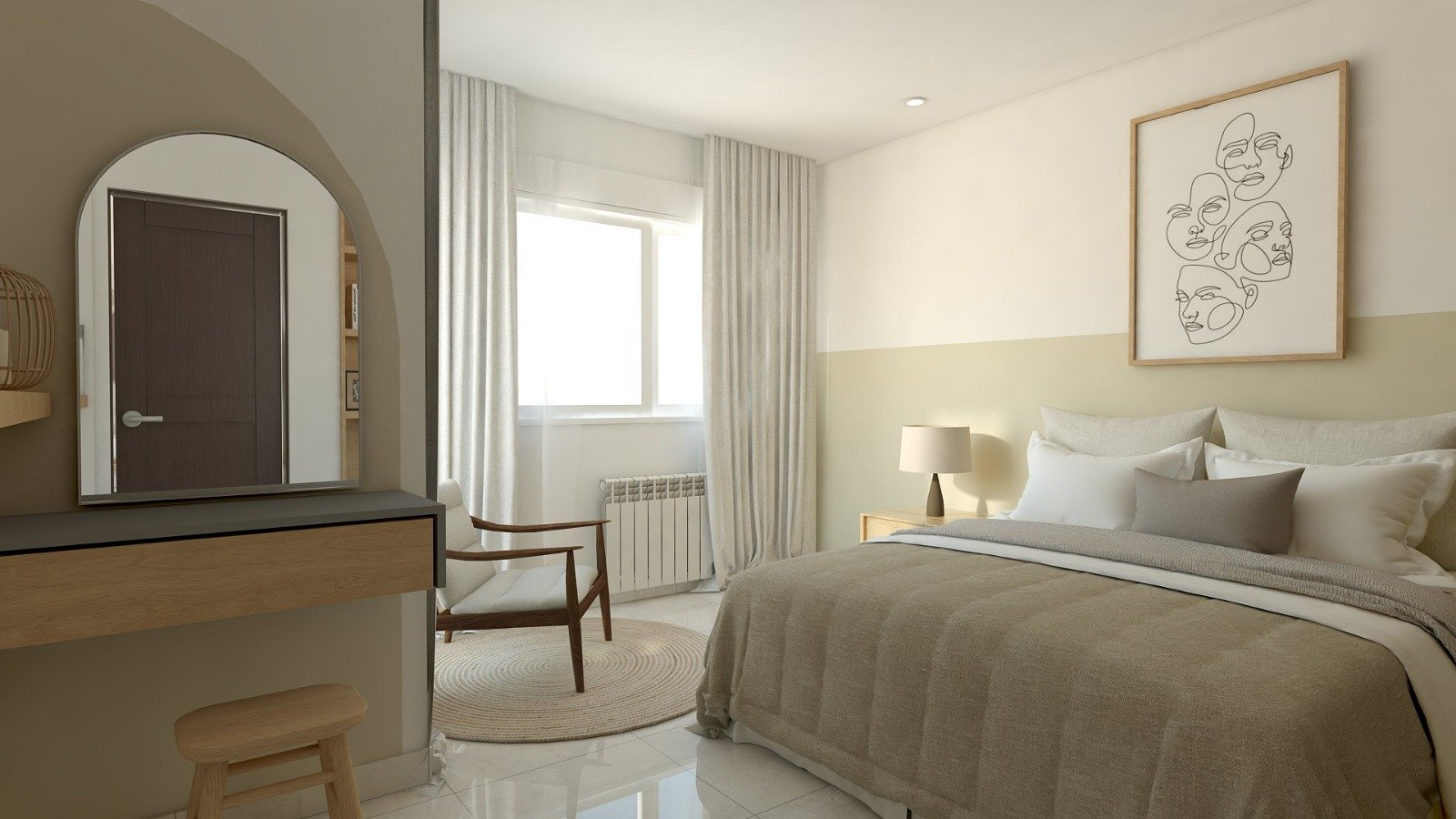 Appartement F4 à vendre - Les Amandiers - ORAN avec suite parentale