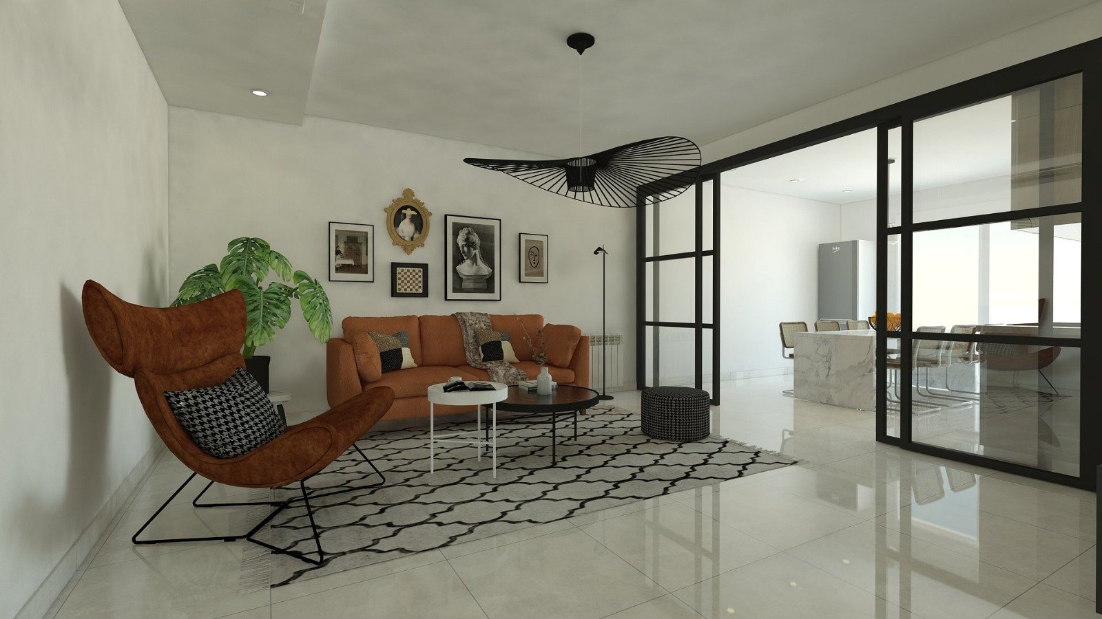 Appartement F5 à vendre - Les Amandiers - ORAN avec suite parentale