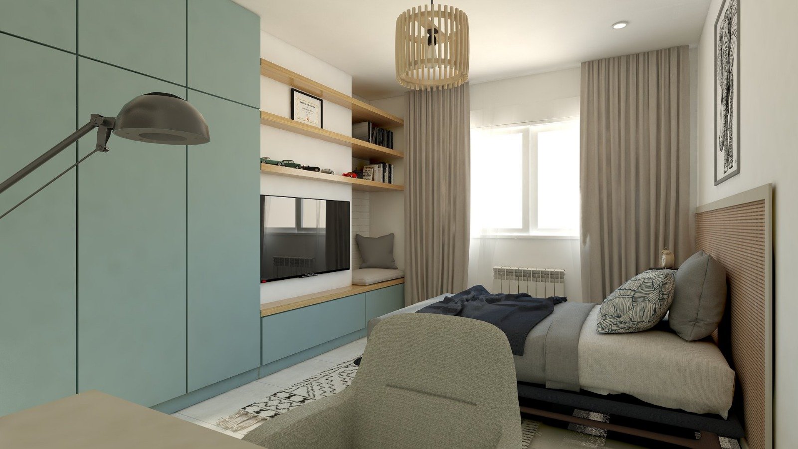 Appartement F4 à vendre - Les Amandiers - ORAN avec suite parentale