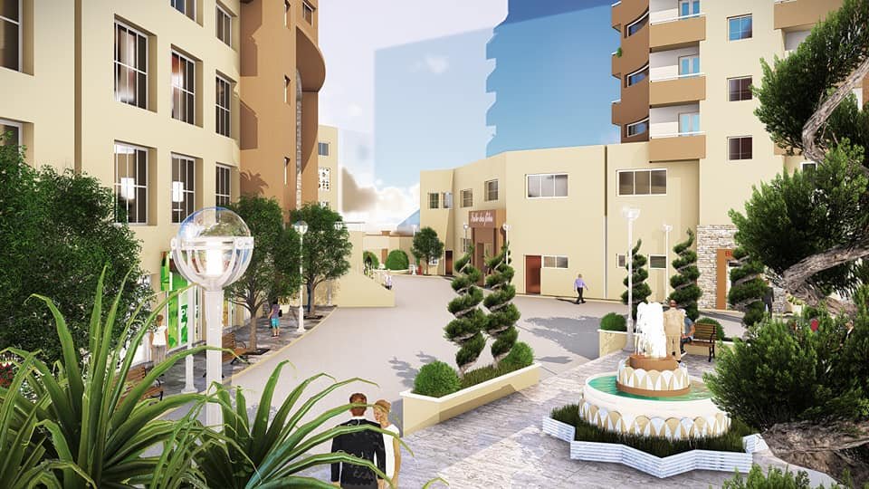 Appartement F3 à vendre - Yasmine - Oran avec vue panoramique