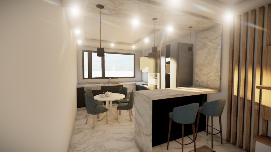 Appartement F3 à vendre-Gambetta-Oran avec vue panoramique