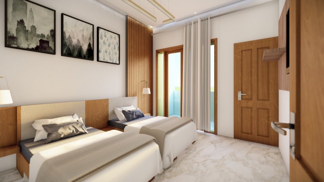 Appartement F3 92, à vendre- Gambetta-Oran avec vue panoramique