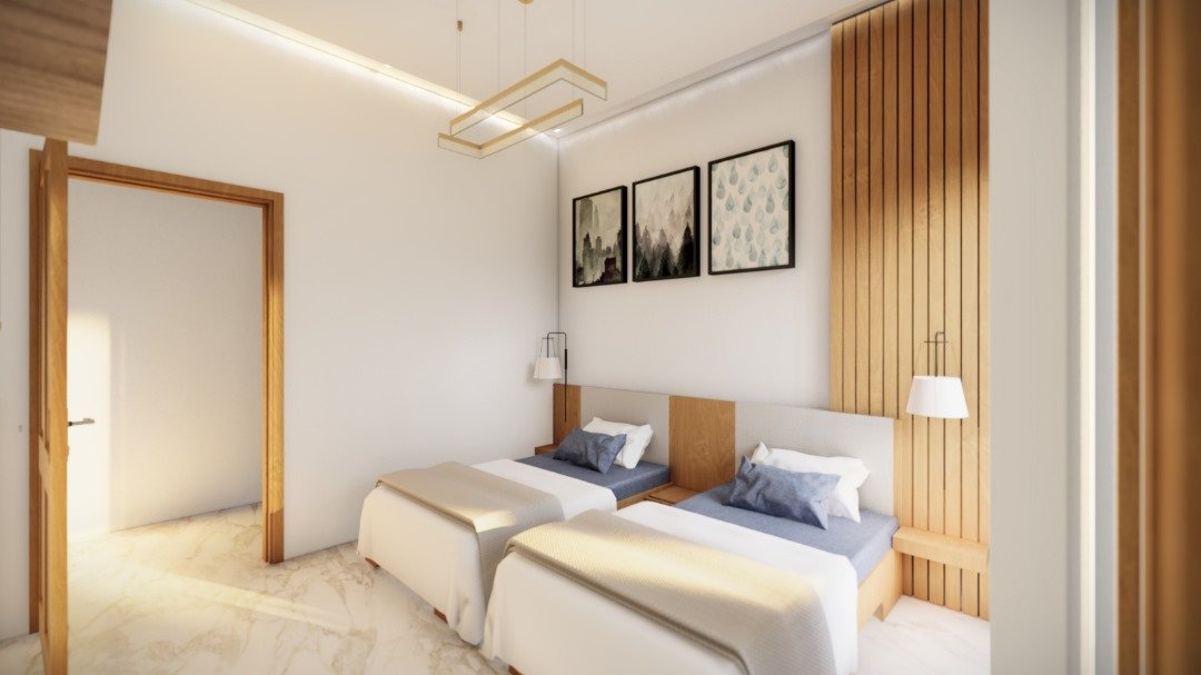 Appartement F3 92, à vendre- Gambetta-Oran avec vue panoramique