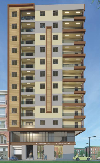 Appartement F2 48, à vendre à Boulverd Des Lions Golf - Oran avec jardin