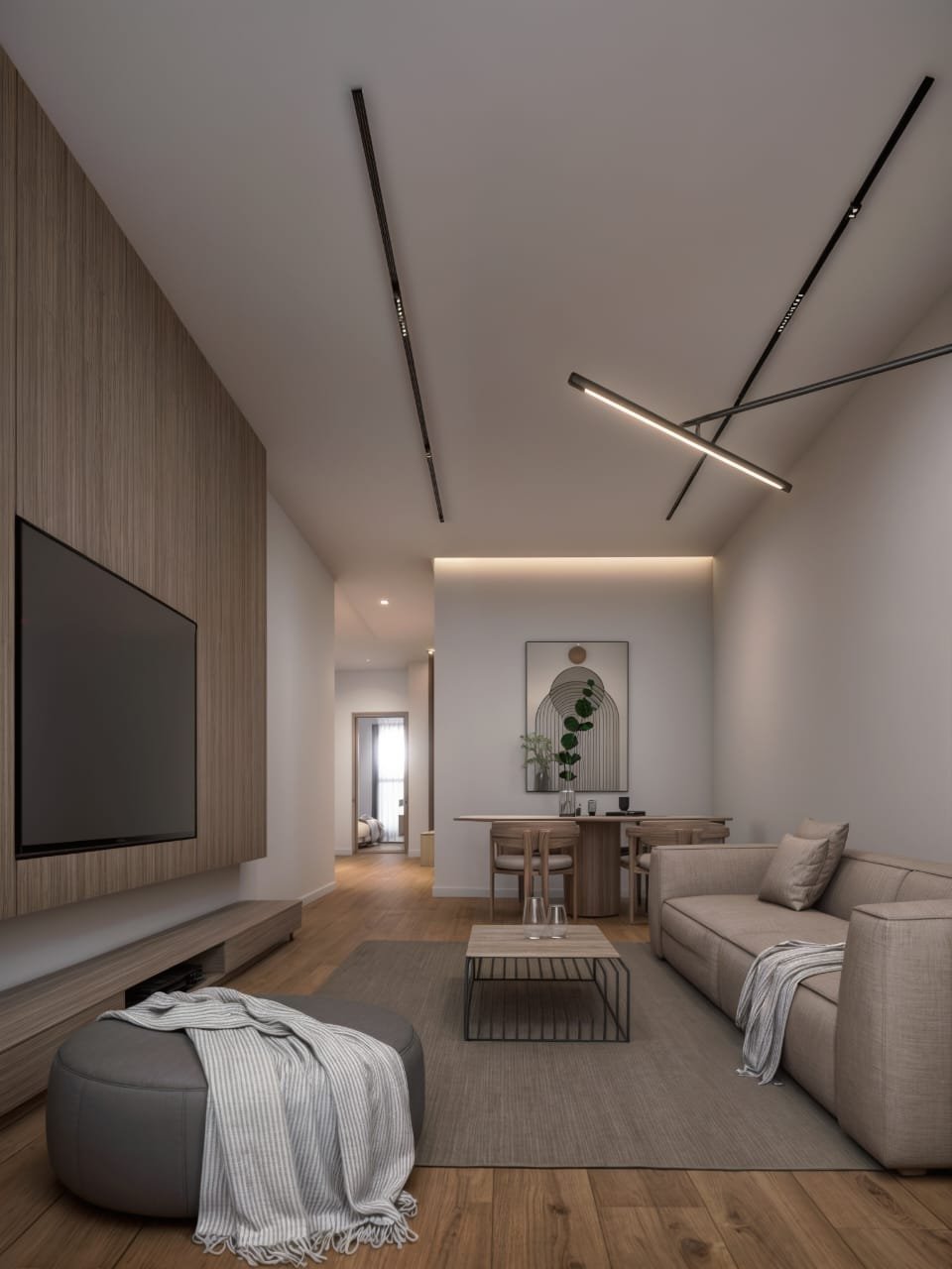 Appartement F3 93, à vendre - Sidi Bachir - Oran avec vue panoramique