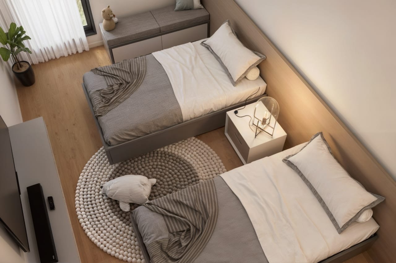 Appartement F3 93, à vendre - Sidi Bachir - Oran avec vue panoramique