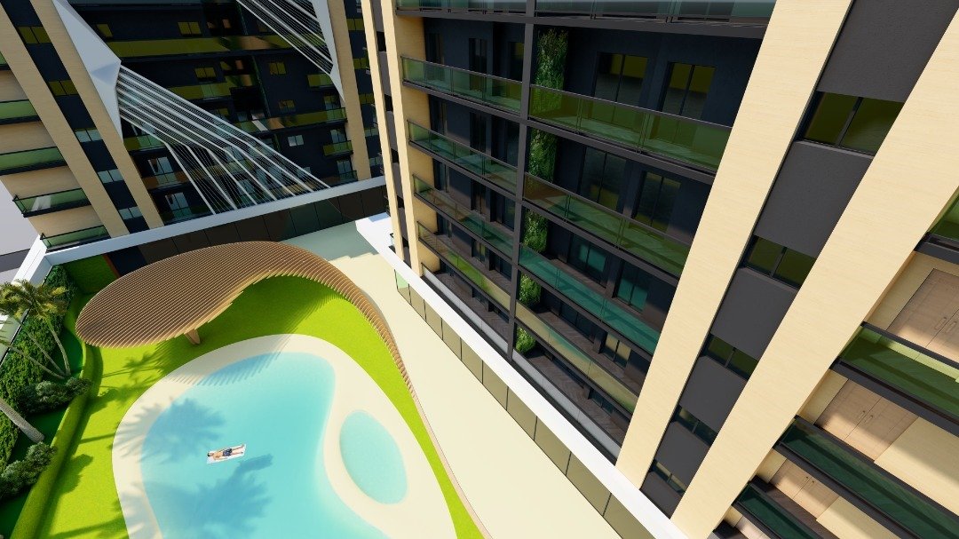 Appartement F4 127, à vendre - Canastel - Oran avec piscine