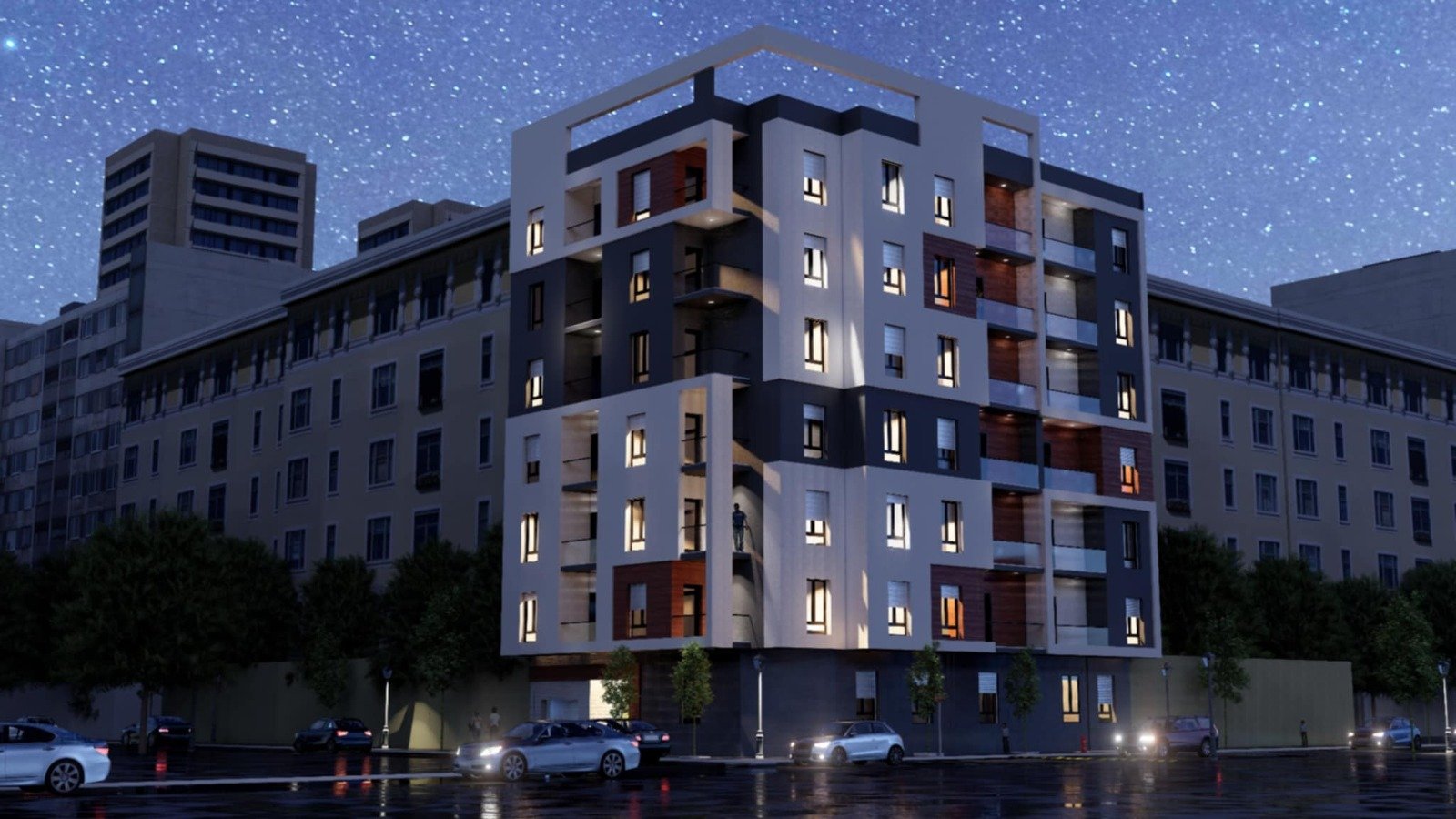 Appartement F4 à vendre - Bouchikhi-Oran avec vue panoramique