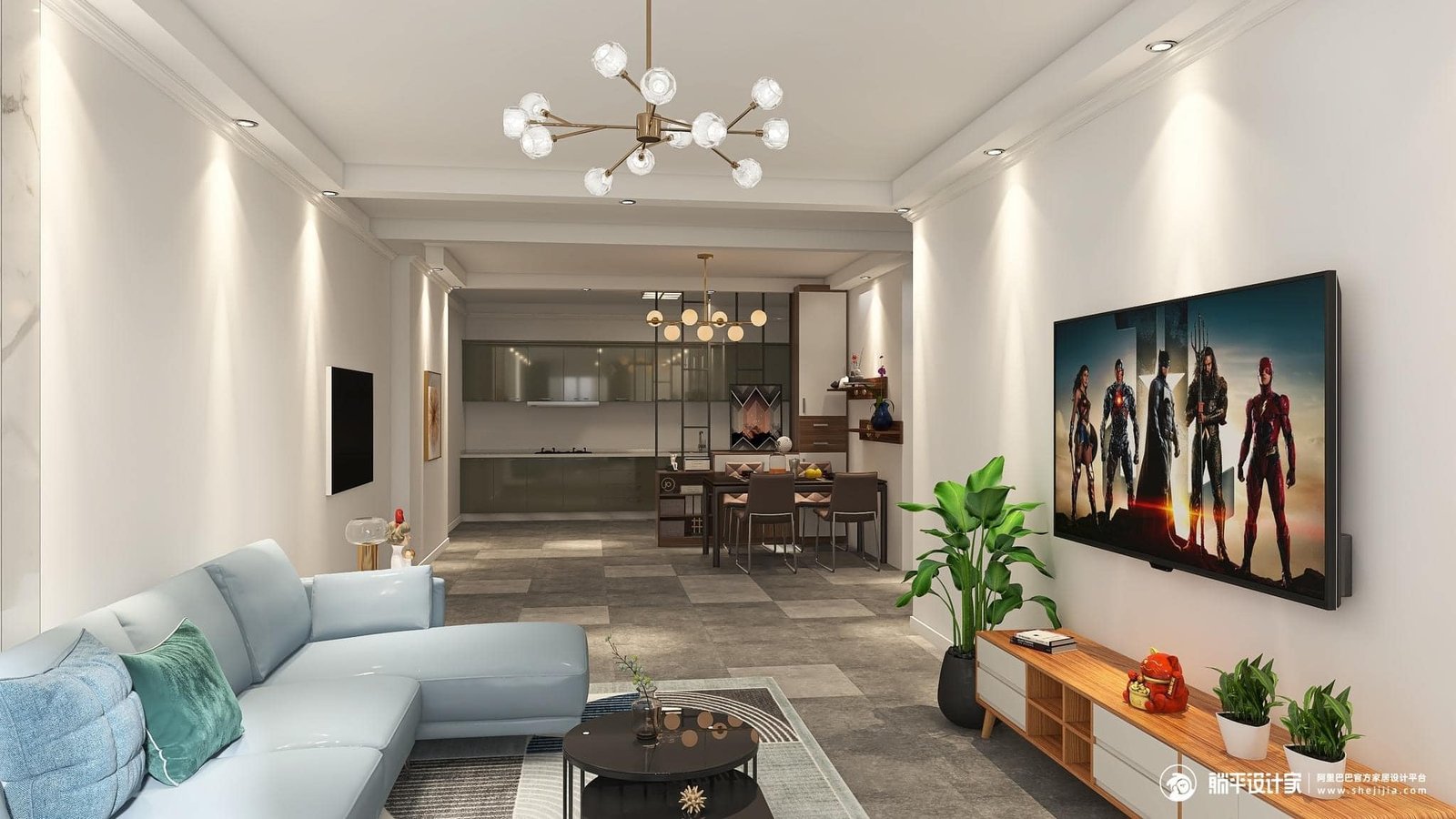 Appartement T4 à vendre - Frange Maritime-Oran avec vue sur mer