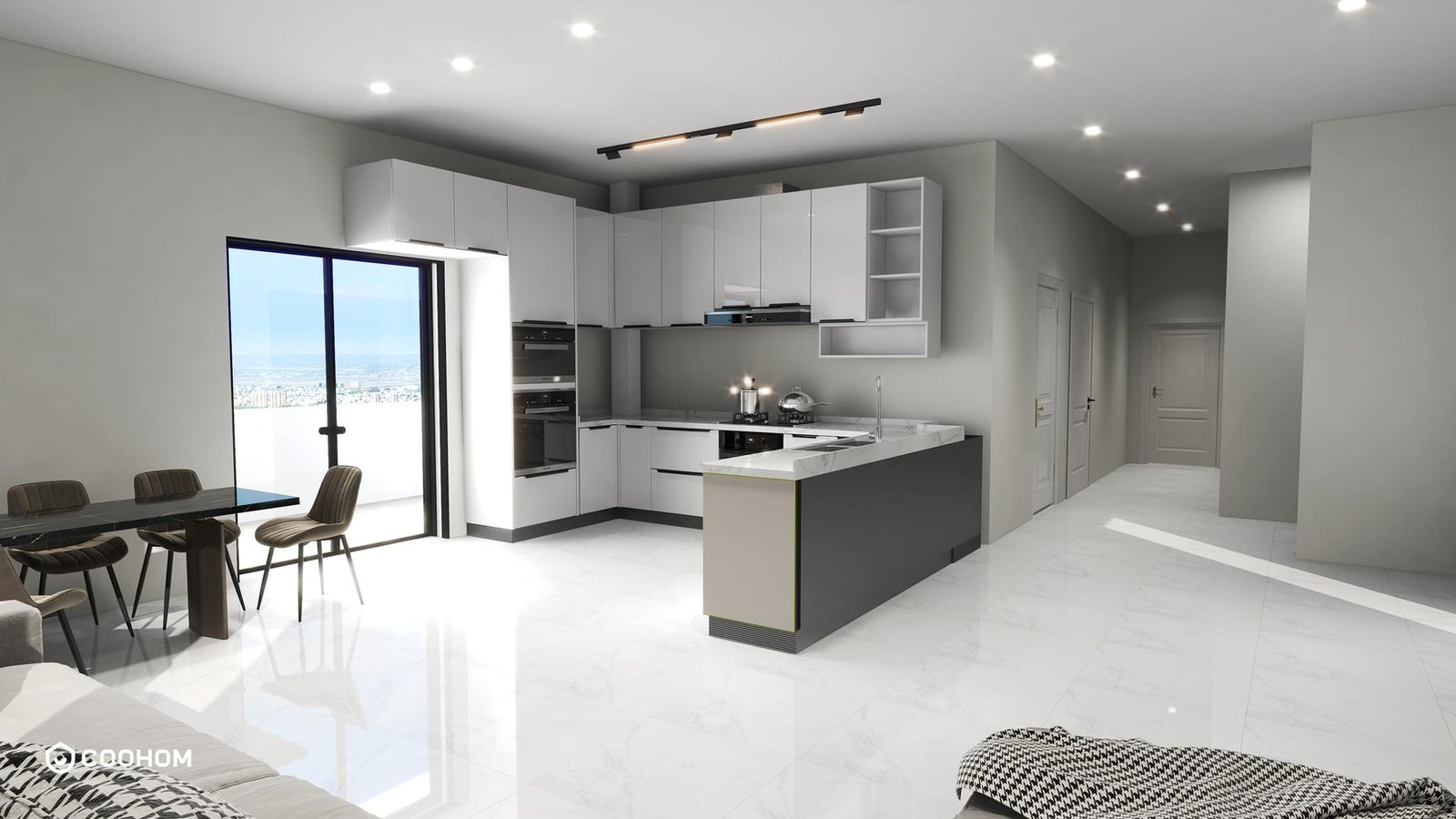 Appartement T3 à vendre - Miramar-Oran