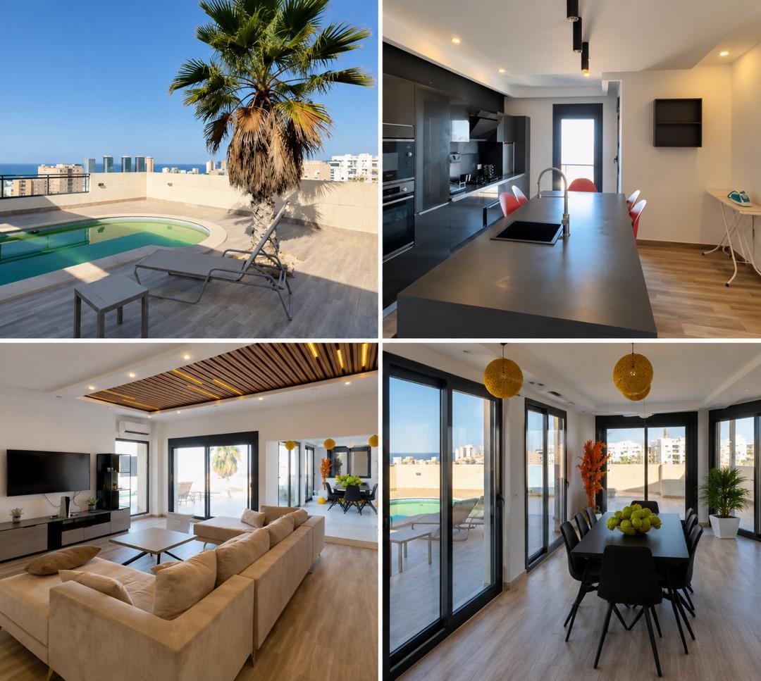 Penthouse à vendre à Bel Air , Oran avec Vue sur mer