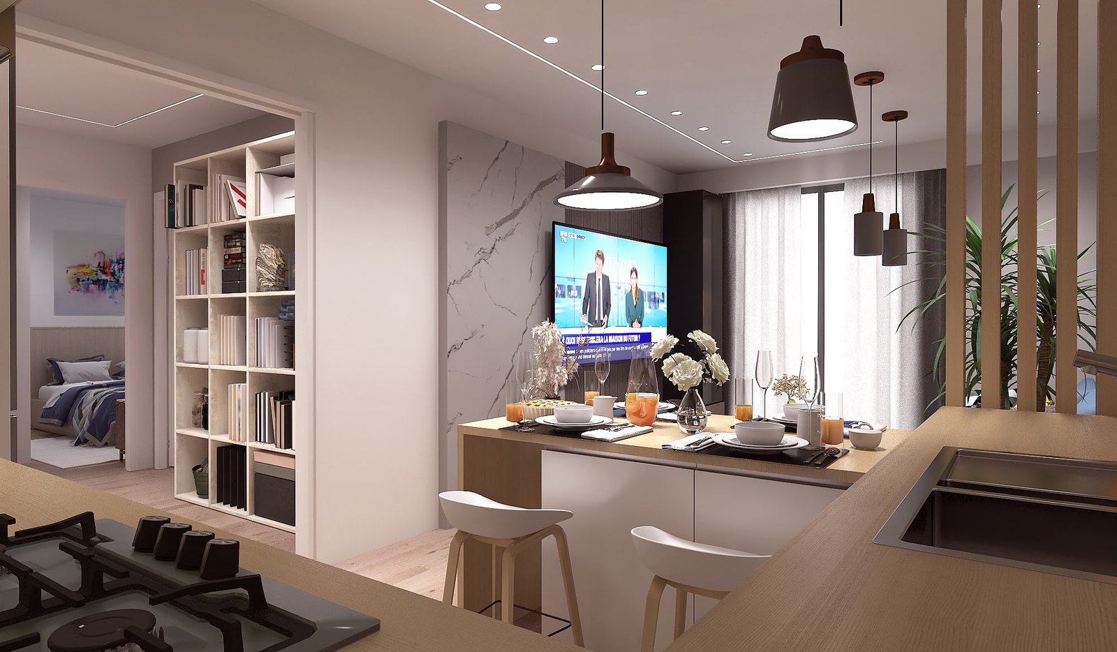 Appartement F3 à vendre à Oran